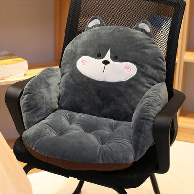Crown Cartoon Chair Cushion, Decorative Seat Pad