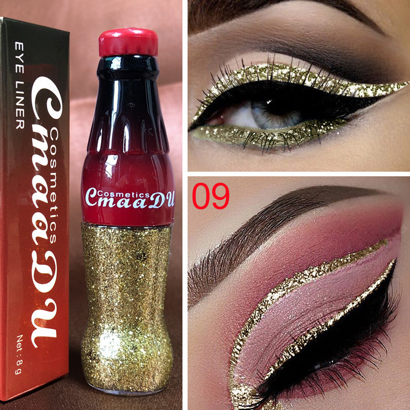 Diamond Shining Glitter Eyeliner: Party-Perfect Smoky Sexy Eyes