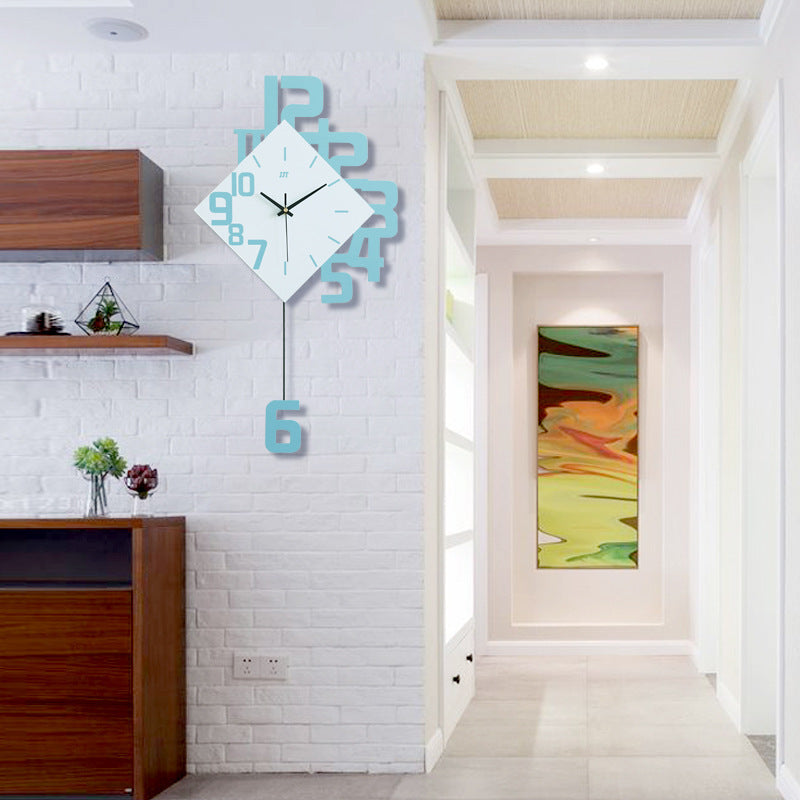 Personalized Digital Wooden Wall Clock