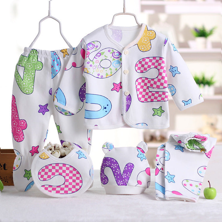 Baby Clothes, Baby Underwear, Newborn Underwear Five-piece Suit Sell My Stuff