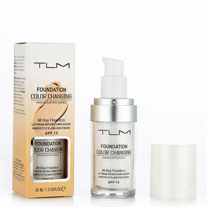 Temperature Liquid Foundation Concealer Portable Natural Color  Makeup Foundation BB Concealer My Store