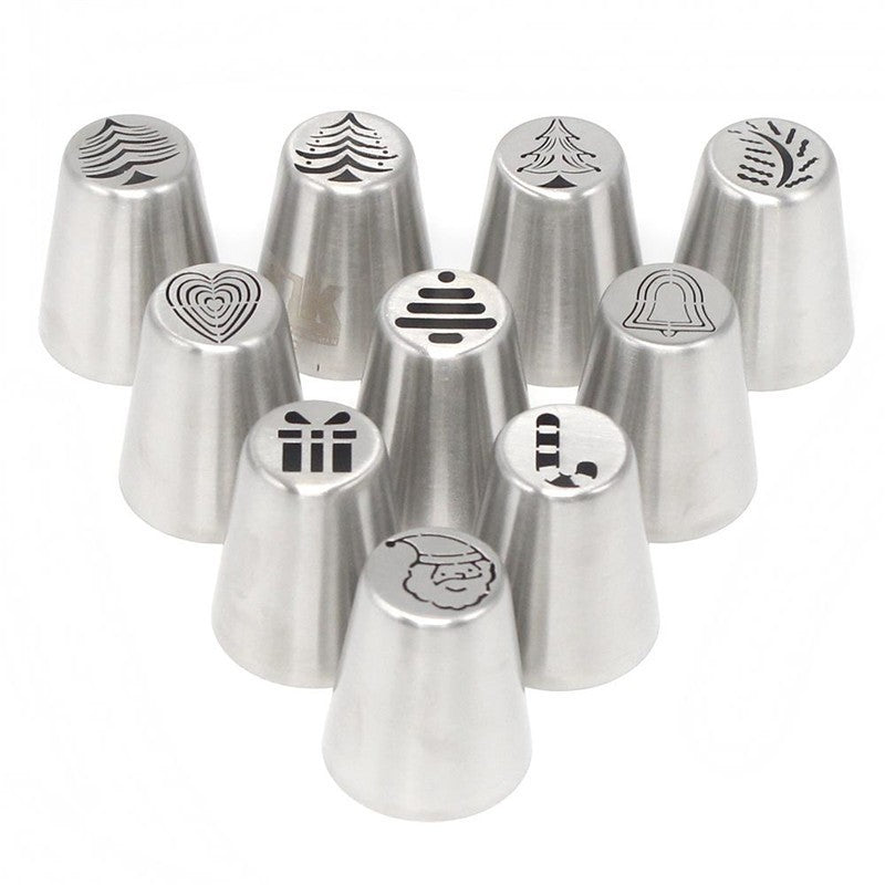 Limited Edition Christmas 3-in-1 Cake Decorating Nozzle