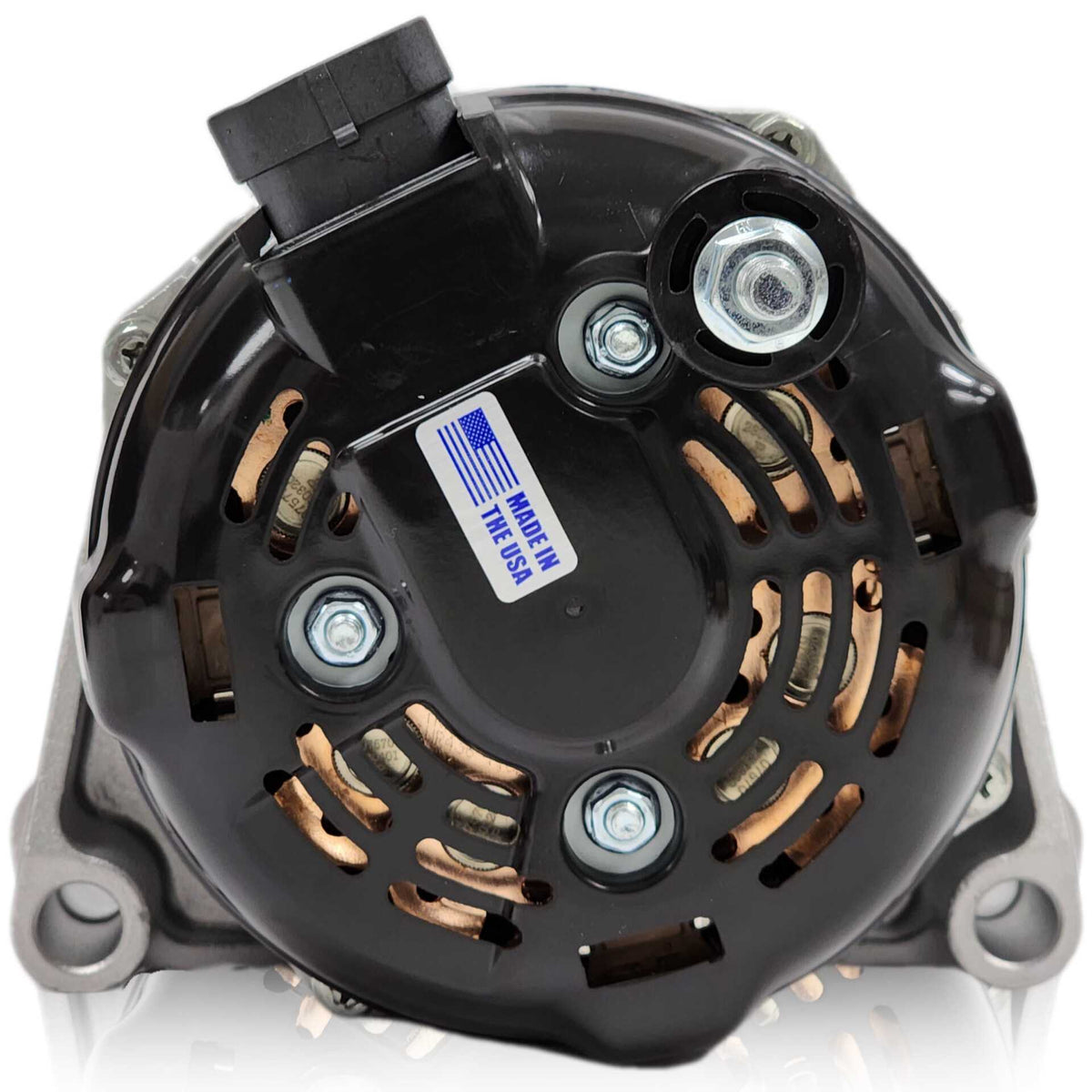 Mechman 170 Amp High Output Racing Alternator for GM Truck LS Brackets - Rear Output