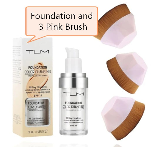 Temperature Liquid Foundation Concealer Portable Natural Color  Makeup Foundation BB Concealer My Store