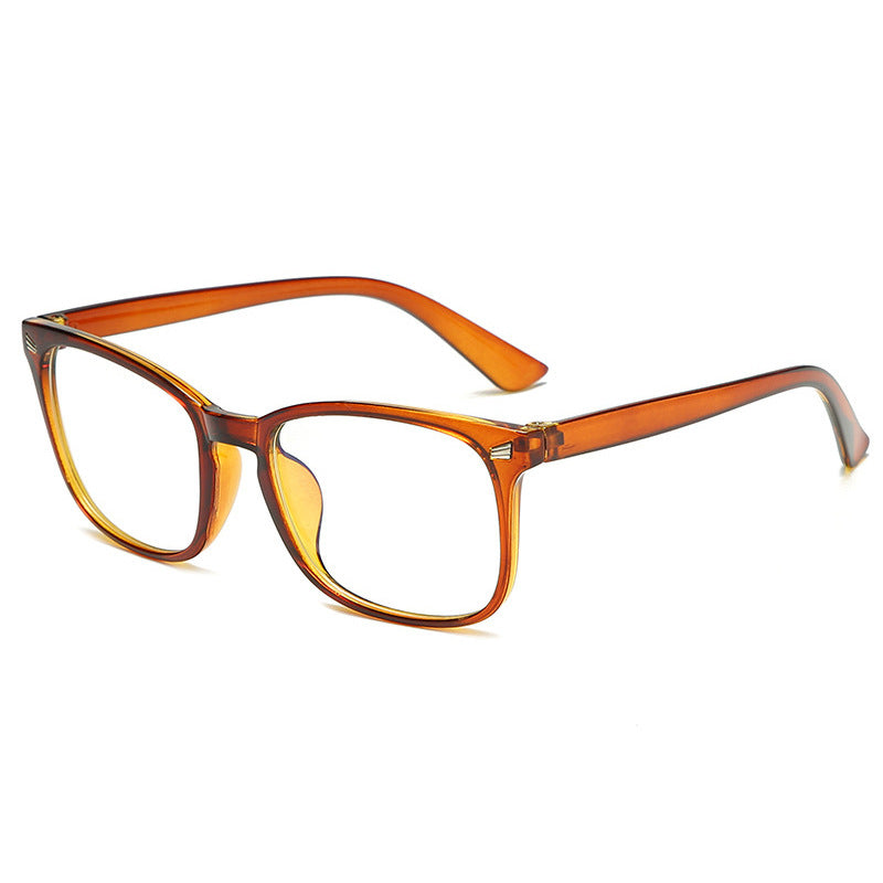 New Retro Plain Glasses Men's And Women's Fashion All-matching
