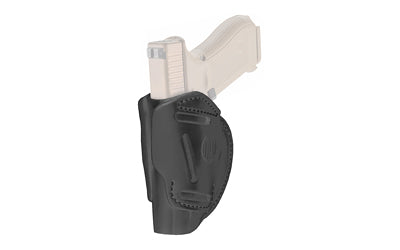 1791 Gunleather 3 Way Holster |  OWB Holster |  Size 5 |  Ambidextrous |  Stealth Black |  Leather Atomic Defense