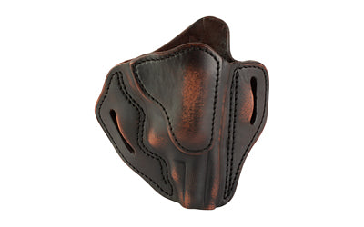 1791 Gunleather Revolver |  Size 3 |  OWB Belt Holster |  Fits Z-Frame Sized Revolvers |  Vintage Leather |  Right Hand Atomic Defense