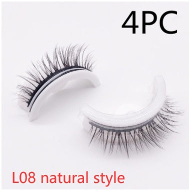 Reusable 3D Self-Adhesive Mink Lashes