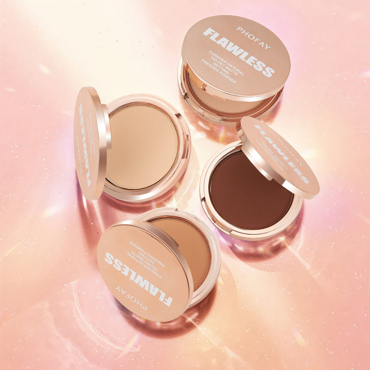PHOFAY Matte Setting Pressed Powder My Store