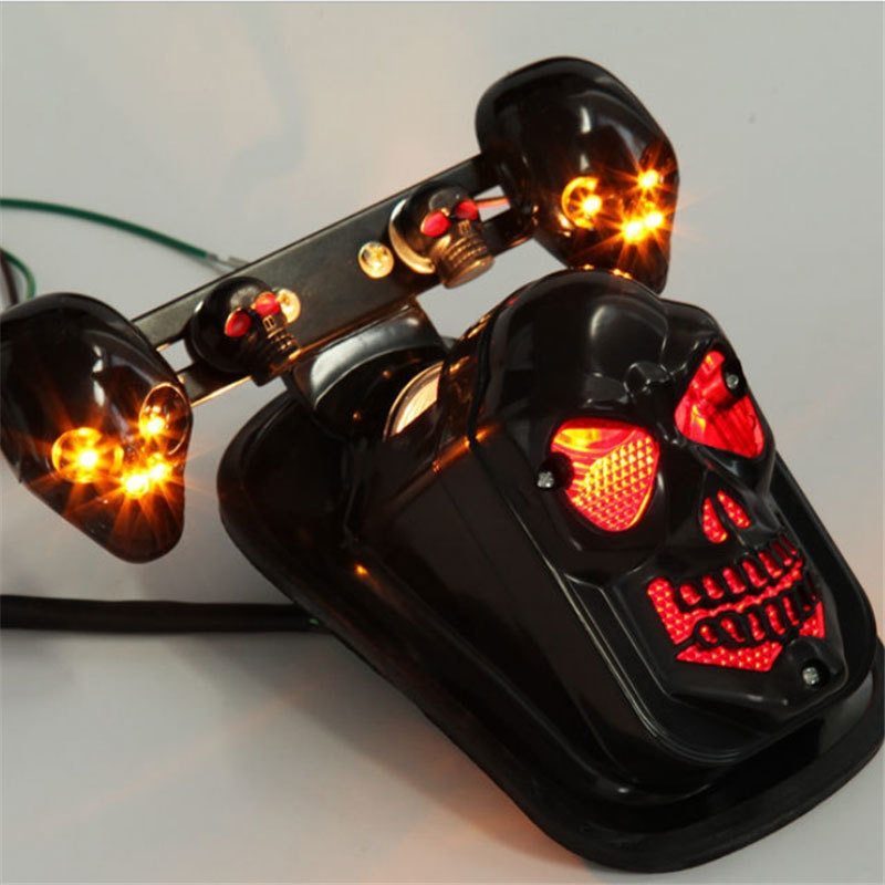 ABS LED Motorcycle Electric Car Modified Taillights