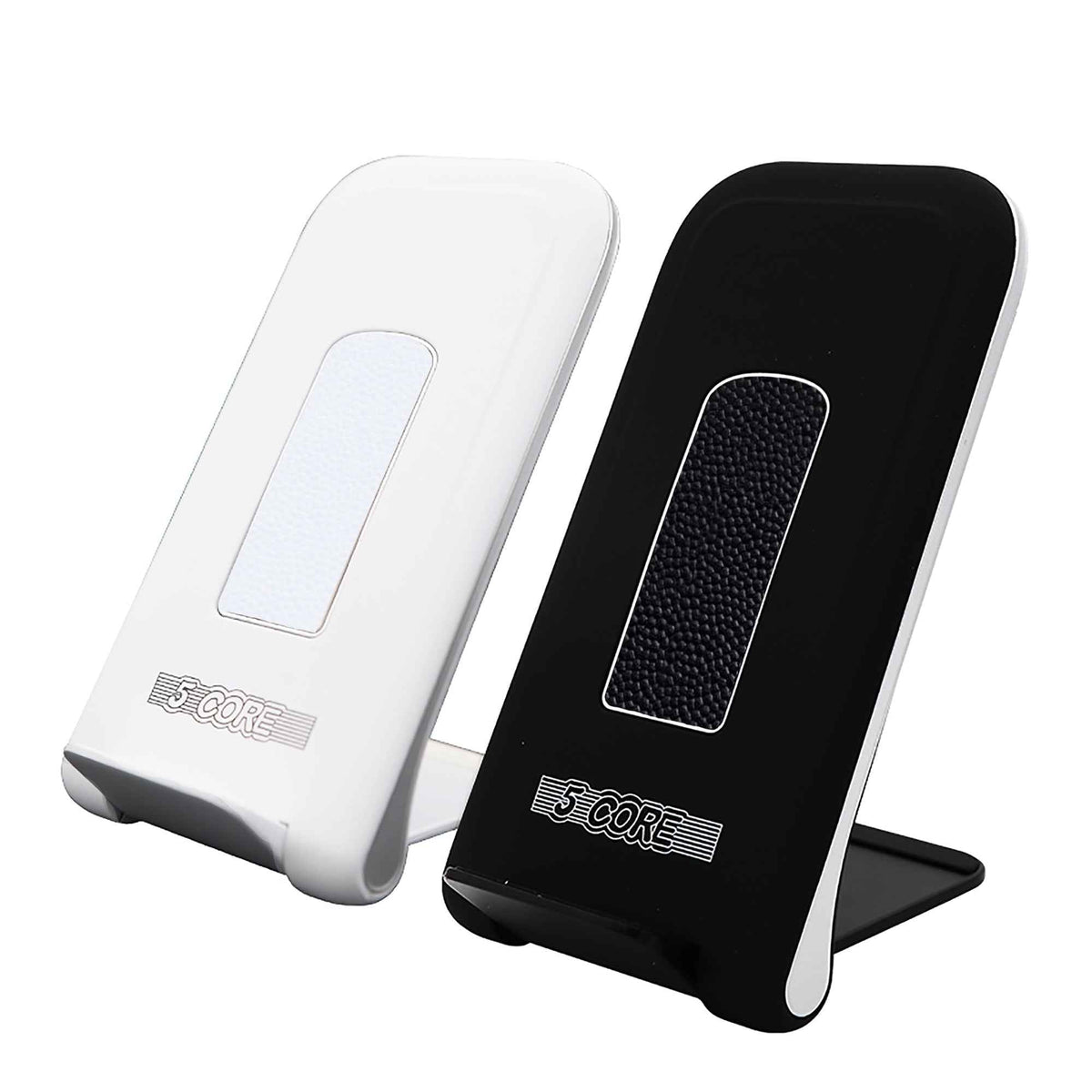 5 Core Wireless Charger 10W Max Fast Wireless Charging Pad Glass Top