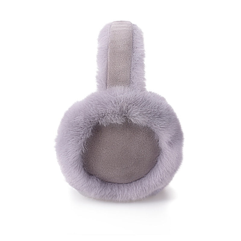 Folding Warm Women's Autumn Winter Plush Earmuffs