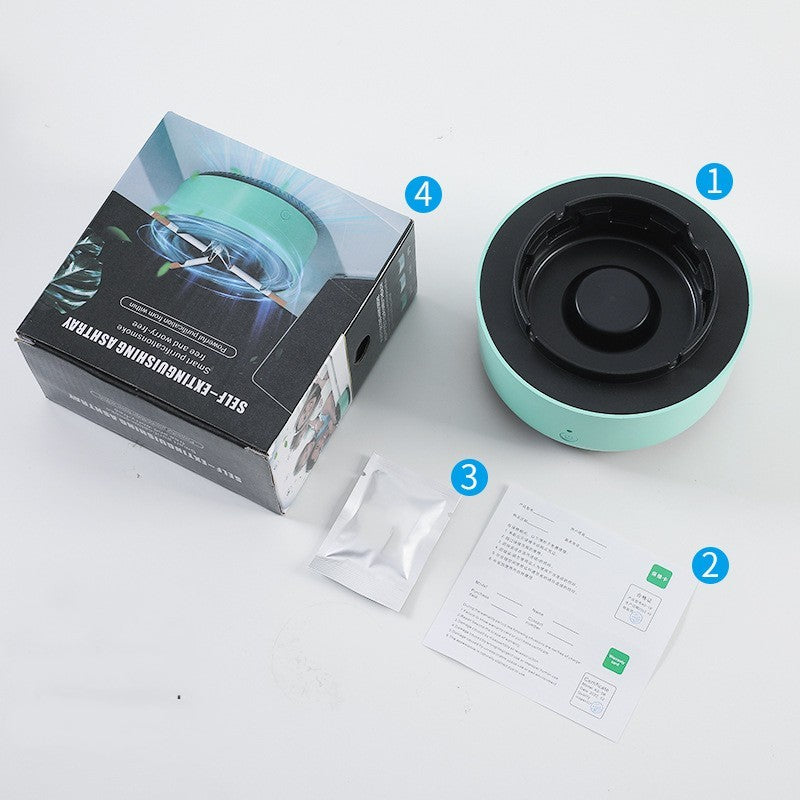 Portable Smoke Purifier Ashtray for Cars