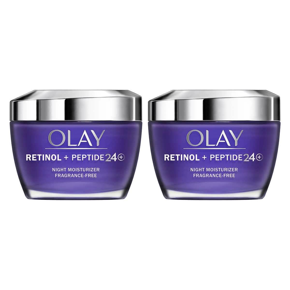 2-Pack: OLAY Retinol with Peptide 24 Advanced Night Face Moisturizer