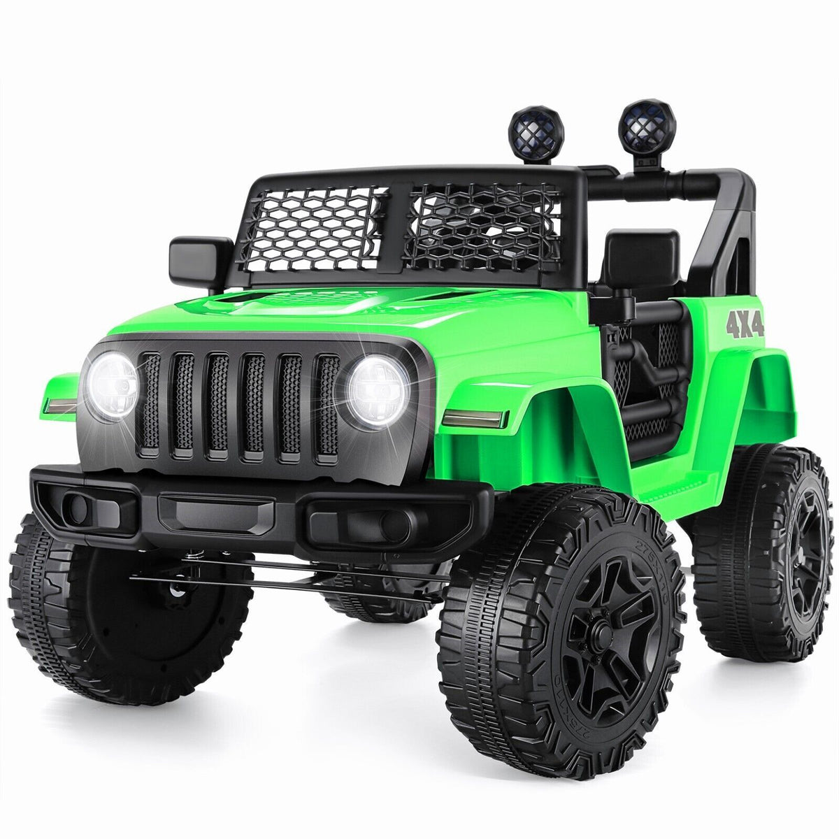 2-Seater 12V Electric Ride-On Truck with Bluetooth and Remote Control for Kids