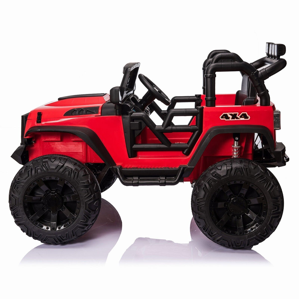 2-Seater 12V Electric Ride-On Truck with Bluetooth and Remote Control for Kids