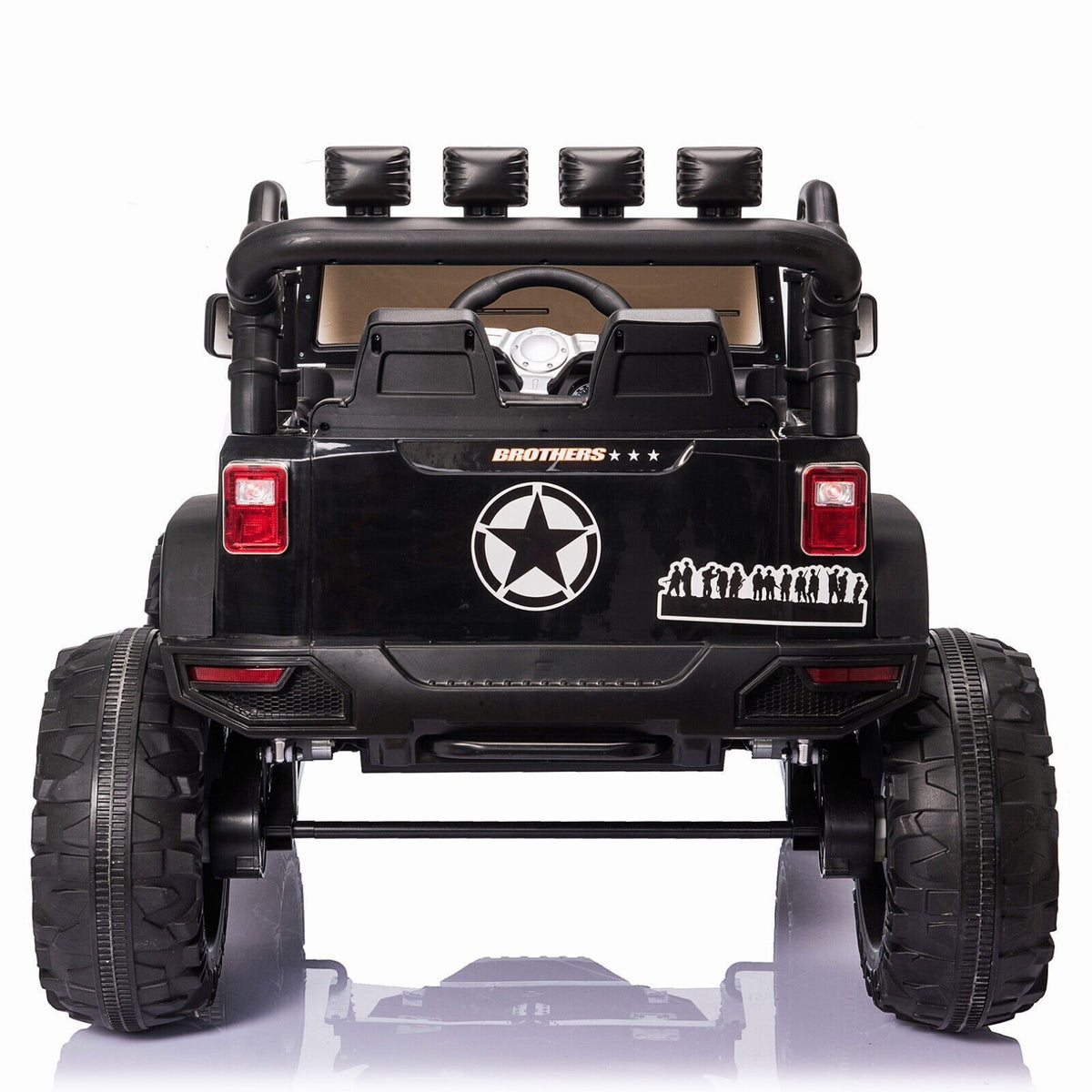 2-Seater 12V Electric Ride-On Truck with Bluetooth and Remote Control for Kids