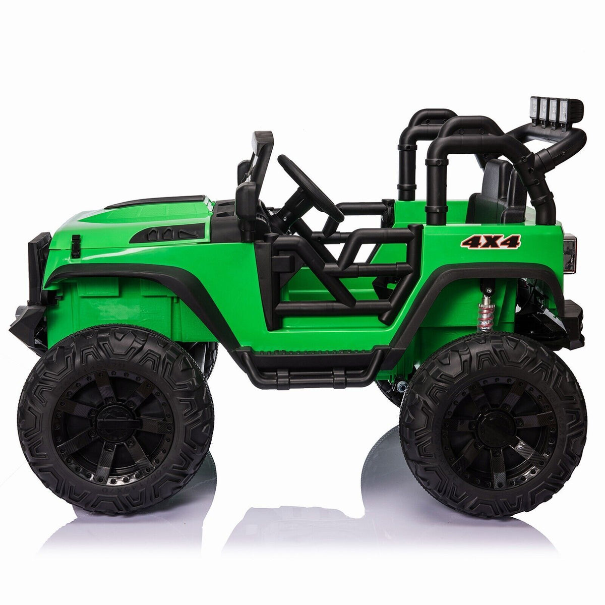 2-Seater 12V Electric Ride-On Truck with Bluetooth and Remote Control for Kids