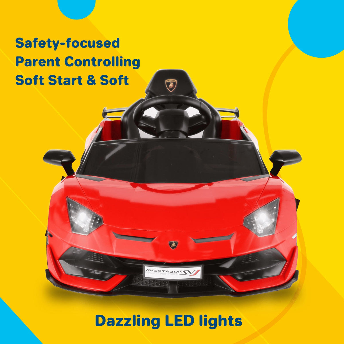 2-Seater 12V Electric Ride-On Truck with Bluetooth and Remote Control for Kids