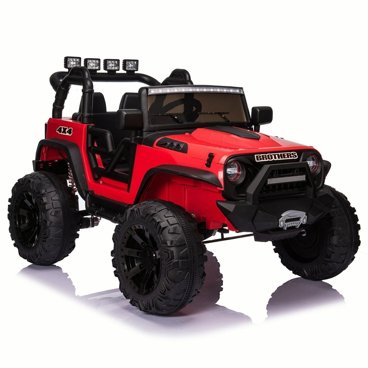 2-Seater Electric Off-Road Jeep for Kids with Remote Control