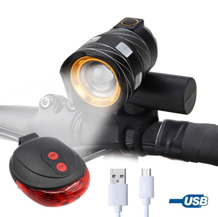 USB Rechargeable Bike Headlight