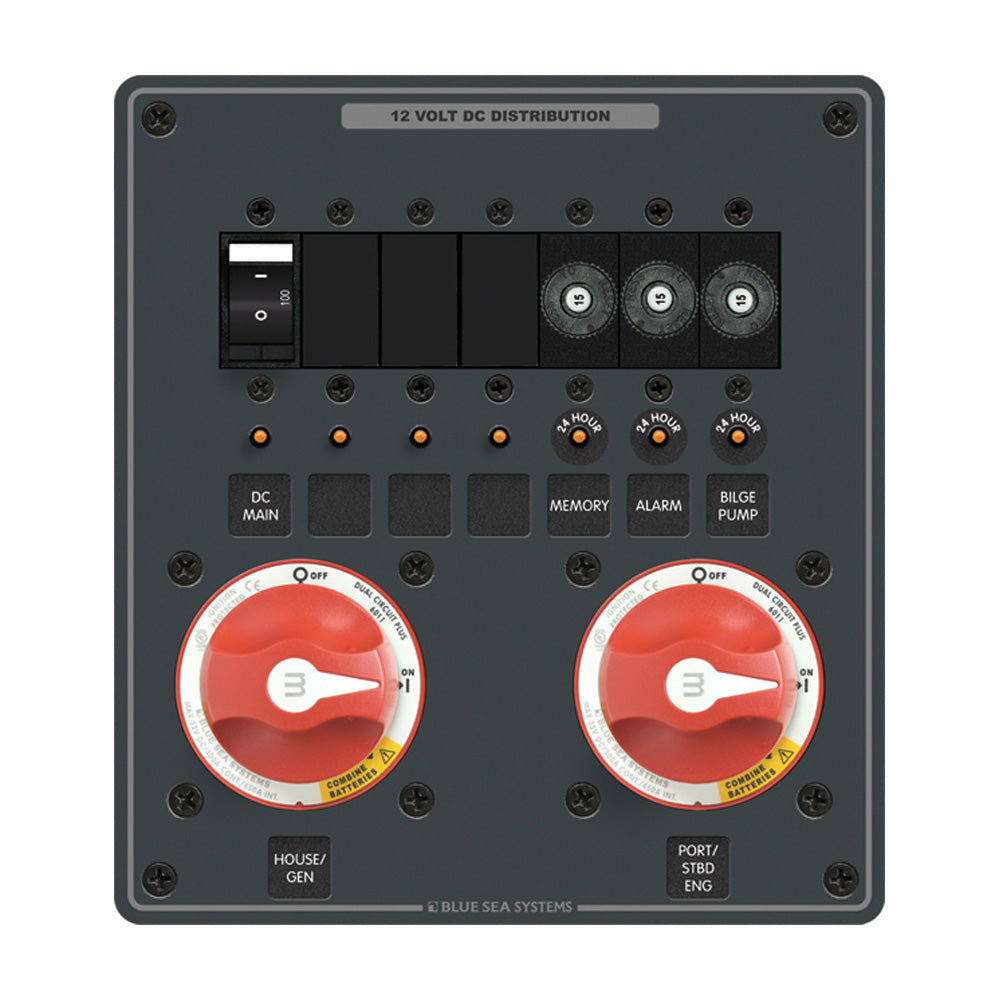 Blue Sea 8689 m-Series Dual Circuit Plus 2 of PN 6011 TRAPSKI