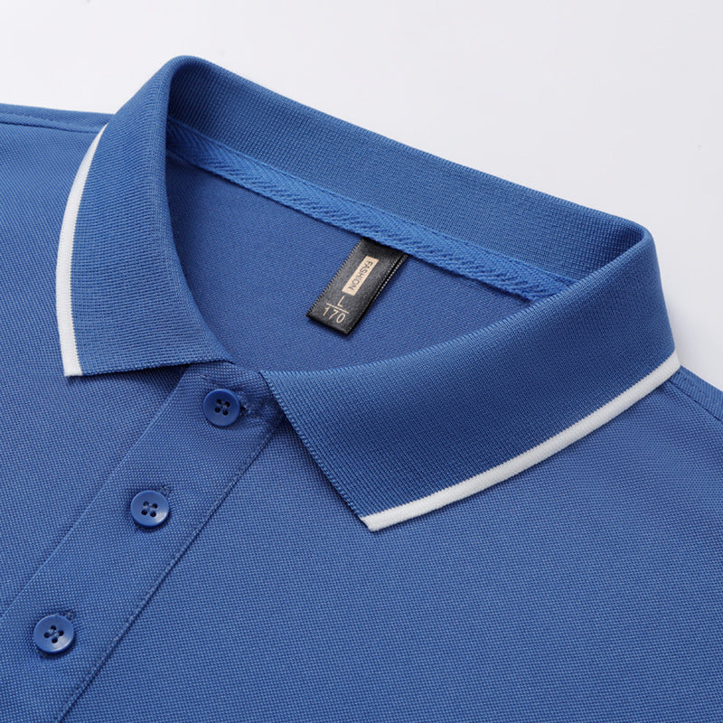 Men's Polo Shirt Summer Short Sleeve