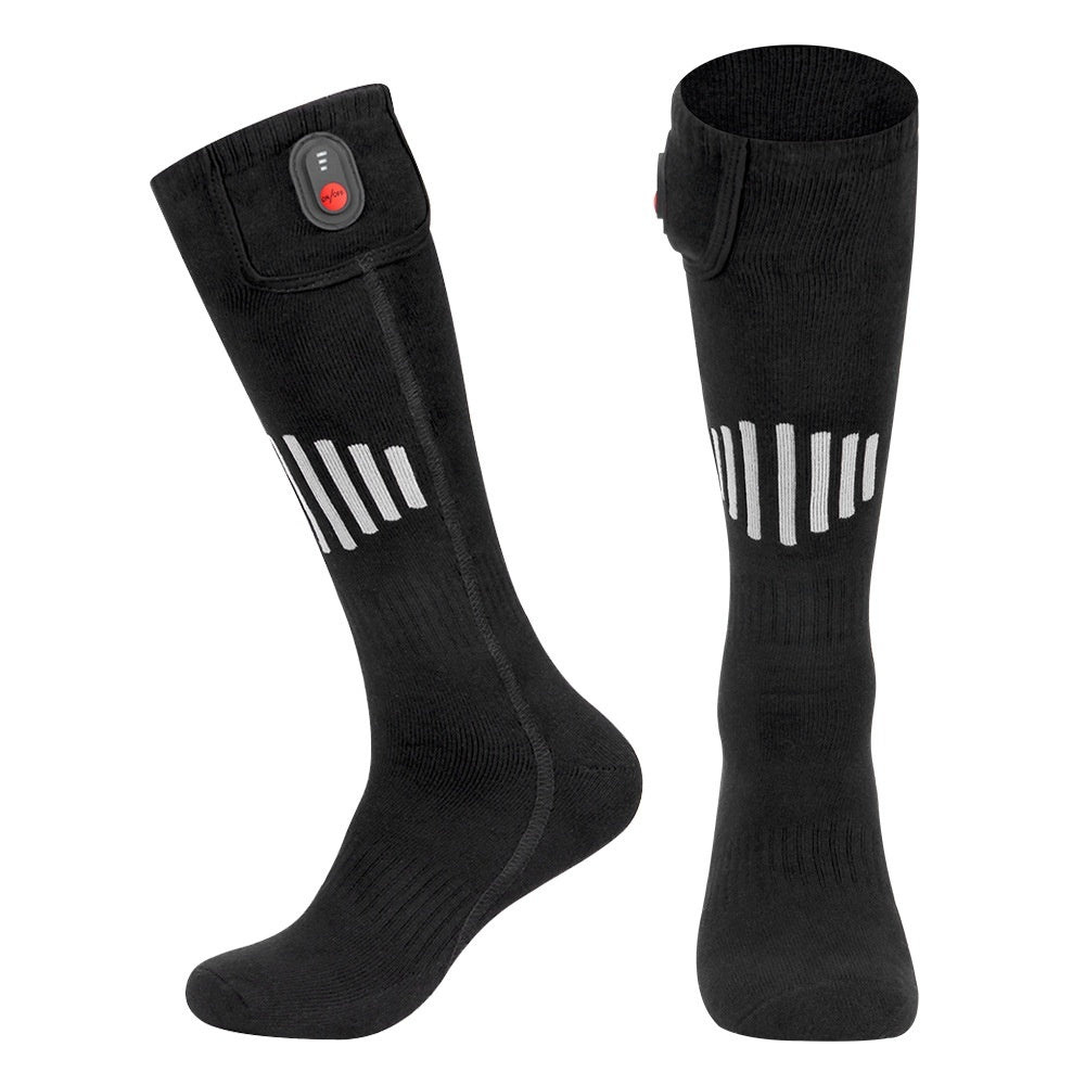 Electric Heating Pure Cotton Skiing Warm-keeping Socks