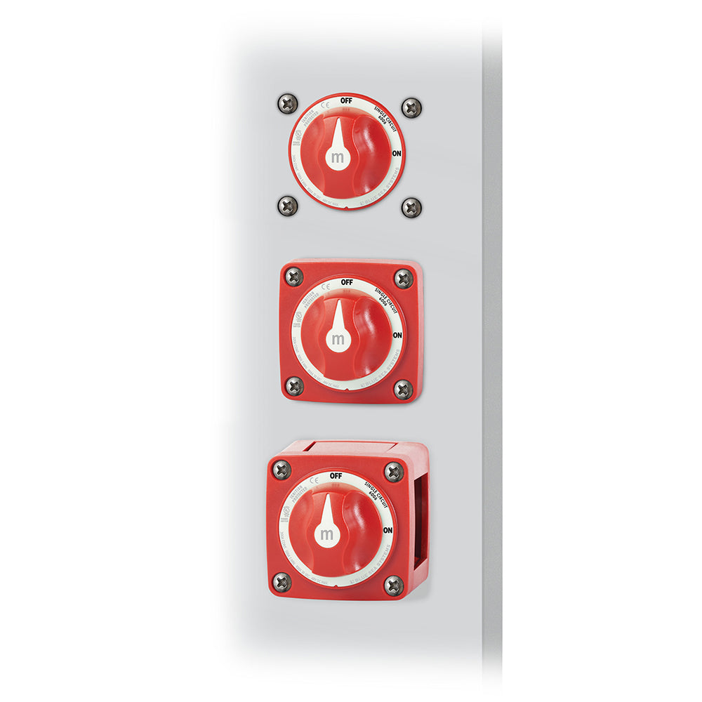 Blue Sea 6006 m-Series (Mini) Battery Switch Single Circuit ON/OFF Red TRAPSKI