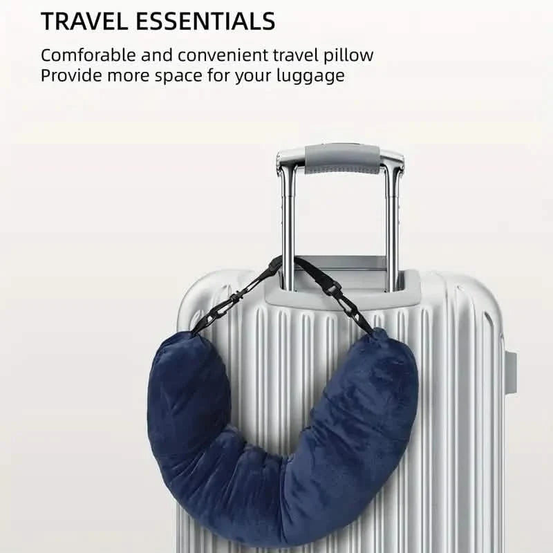 Travel Pillow & Organizer – Large, Polyester, Zipper, Machine Washable