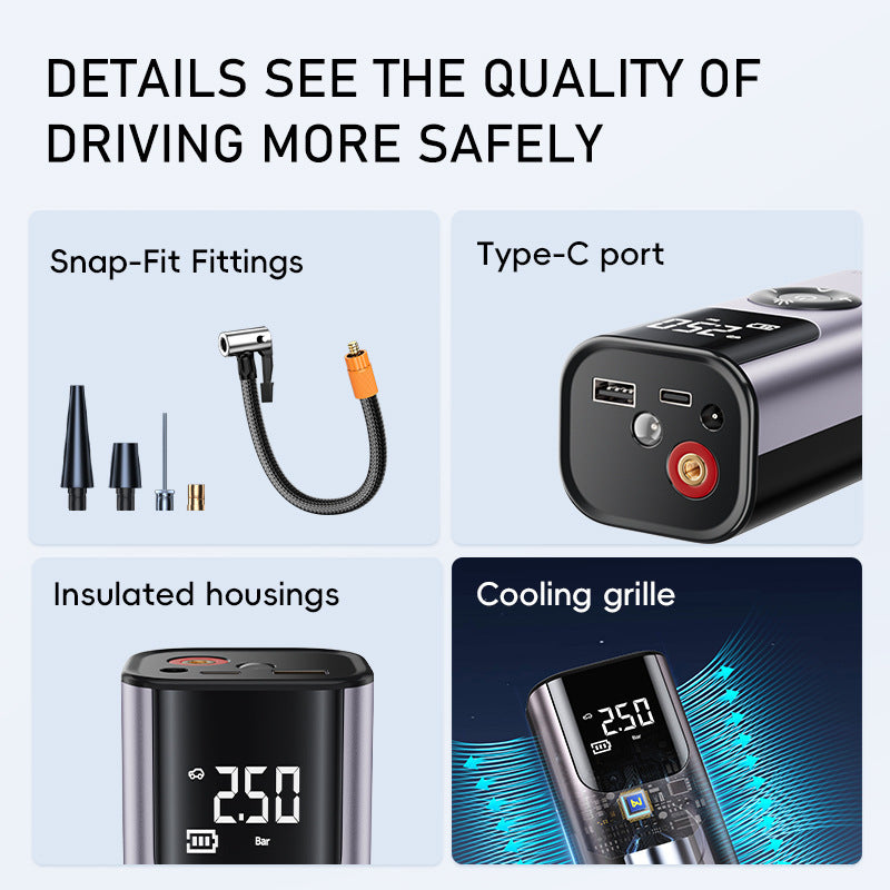 Car Portable Wireless Tire