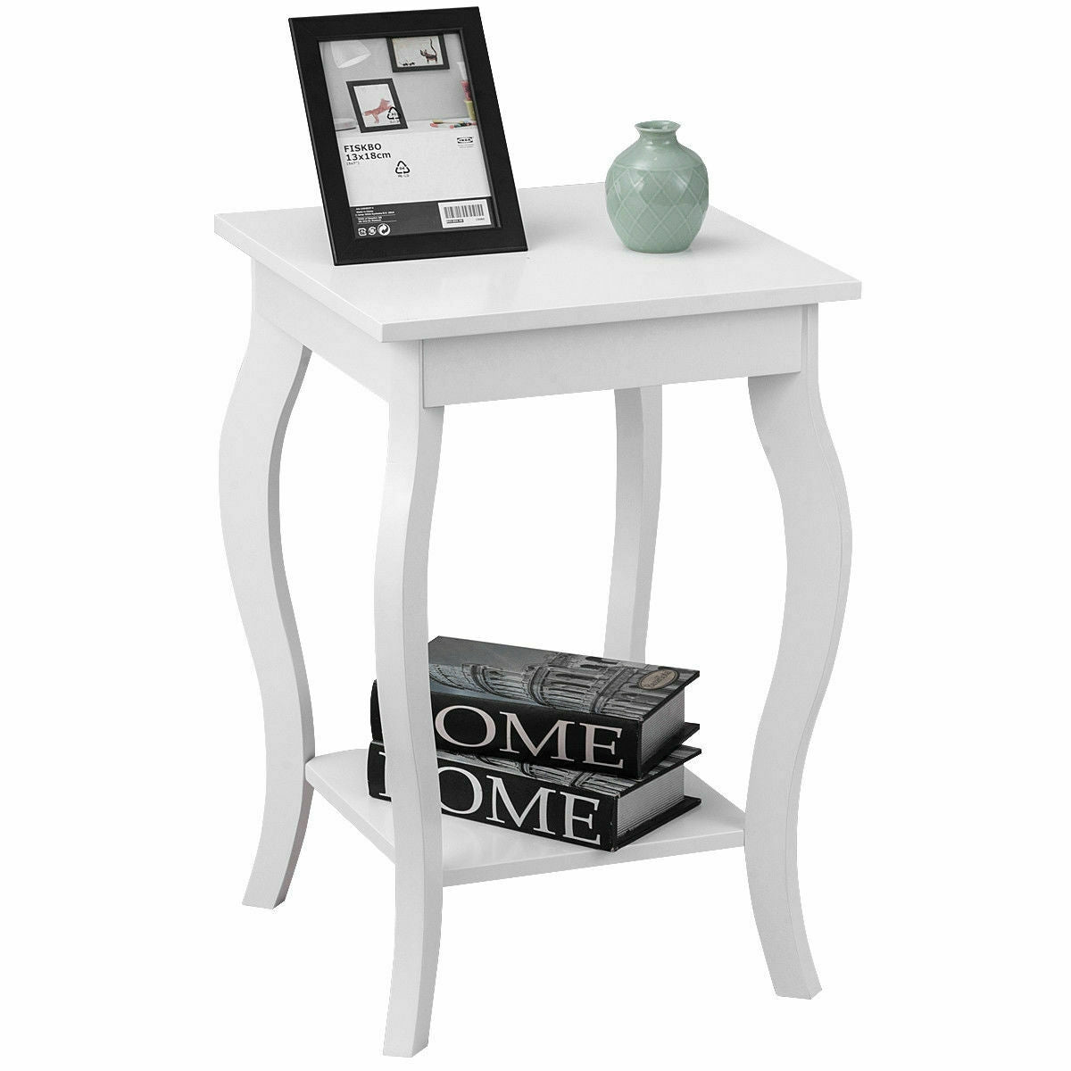 Accent Sofa End Side Table