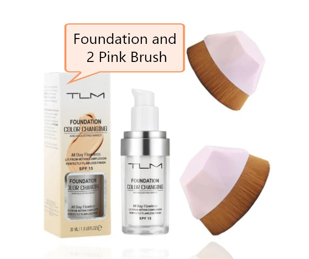 Temperature Liquid Foundation Concealer Portable Natural Color  Makeup Foundation BB Concealer My Store