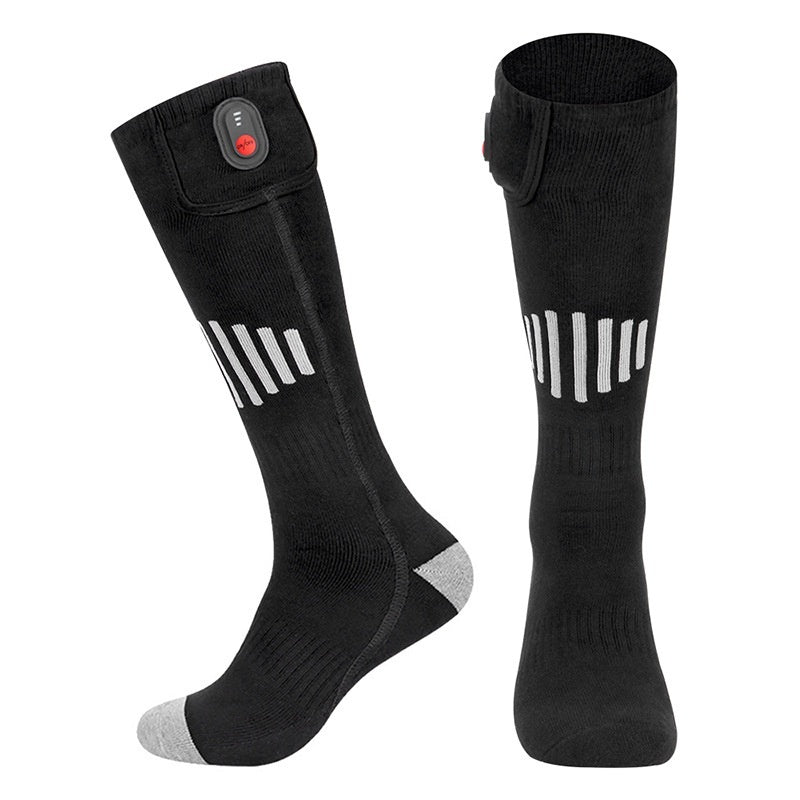 Electric Heating Pure Cotton Skiing Warm-keeping Socks