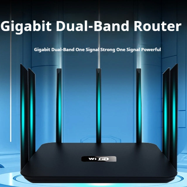 5G Dual-Band Gigabit Ultra-High-Speed Wi-Fi All-Network Router The Wall-Penetrating Gaming Monster Router My Store