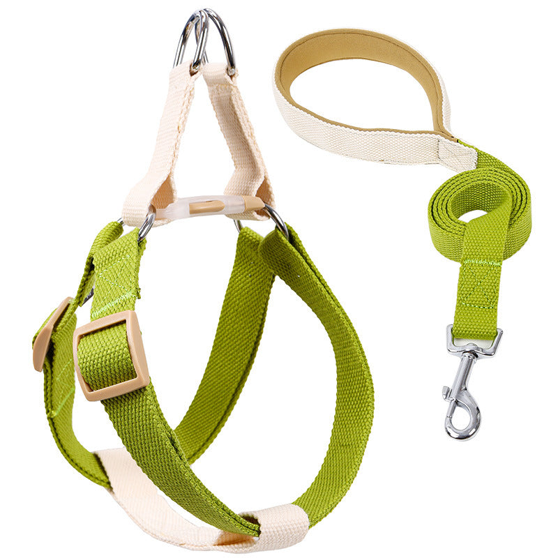 Color Pet Drawstring Leash Vest-style Dog Leash My Store