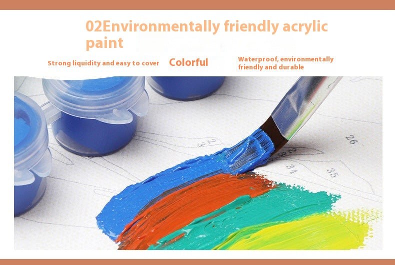 Oil Painting Digital Diy Hand-painted Filling Decorative Painting My Store