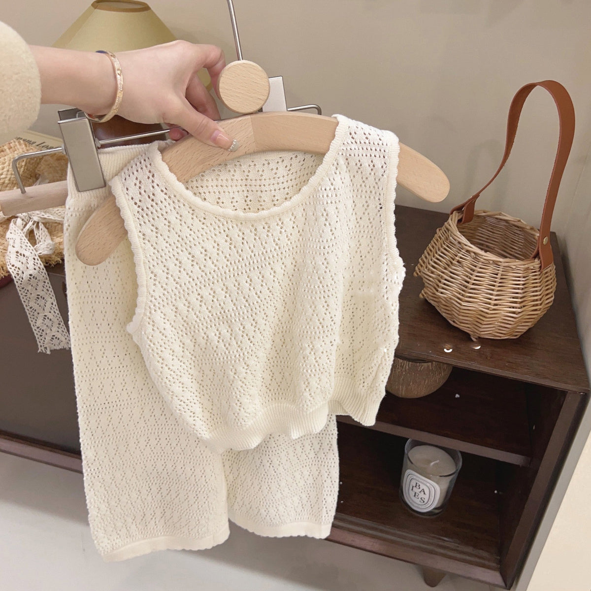 Hollow Children Straps Baby Thin Vest Children's Clothing Sell My Stuff