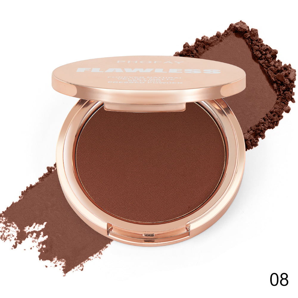PHOFAY Matte Setting Pressed Powder My Store