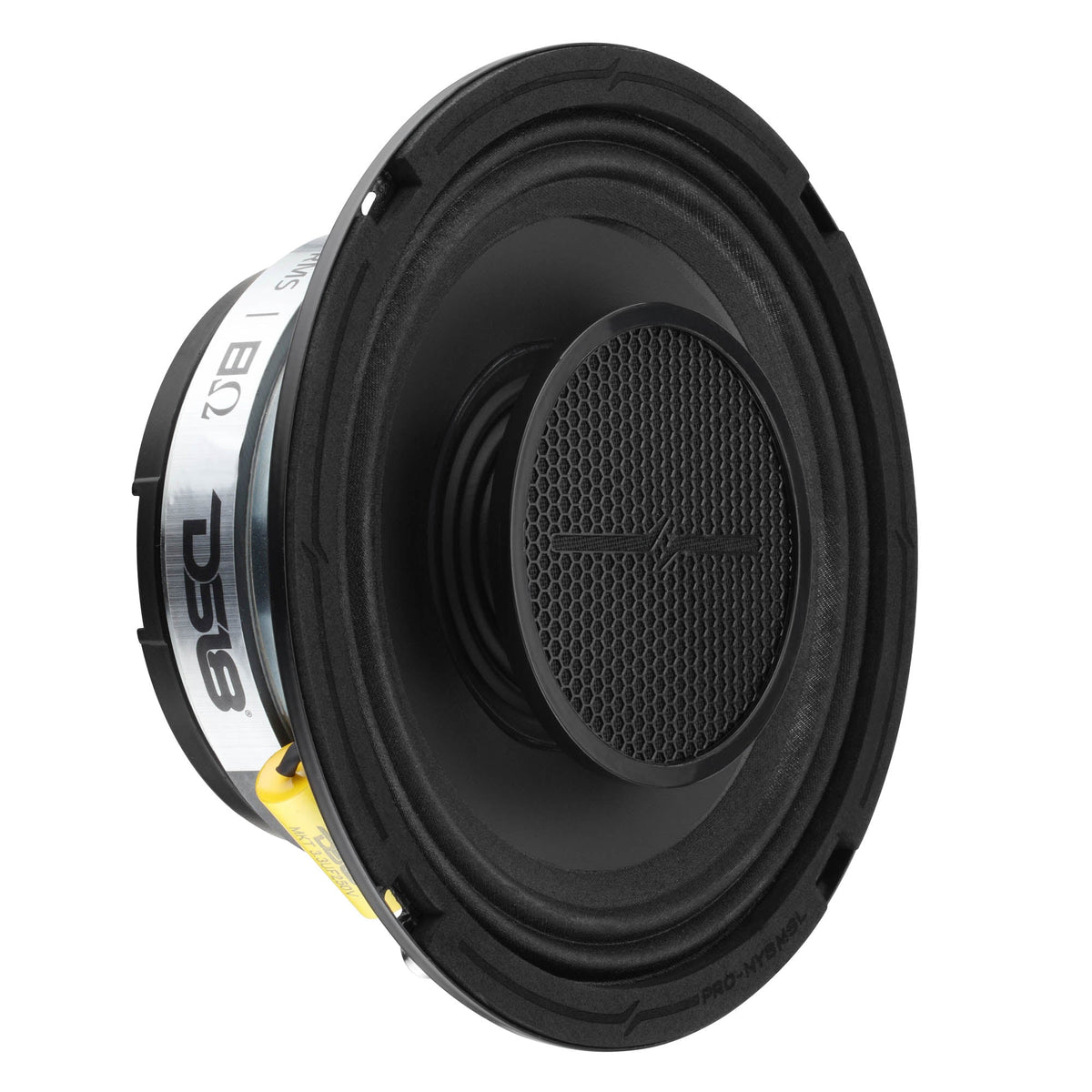 PRO 6.5" Shallow Coaxial Hybrid Mid-Range Loudspeaker with Built-in Driver | 150W RMS 8-Ohm DS18