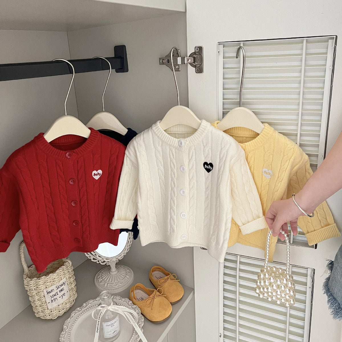 Twist-knit Cardigan Autumn Kids Clothing Outerwear My Store