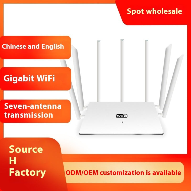 Dual-frequency 5G Gigabit Router Home High-speed Wifi Through-wall Coverage Broadband My Store