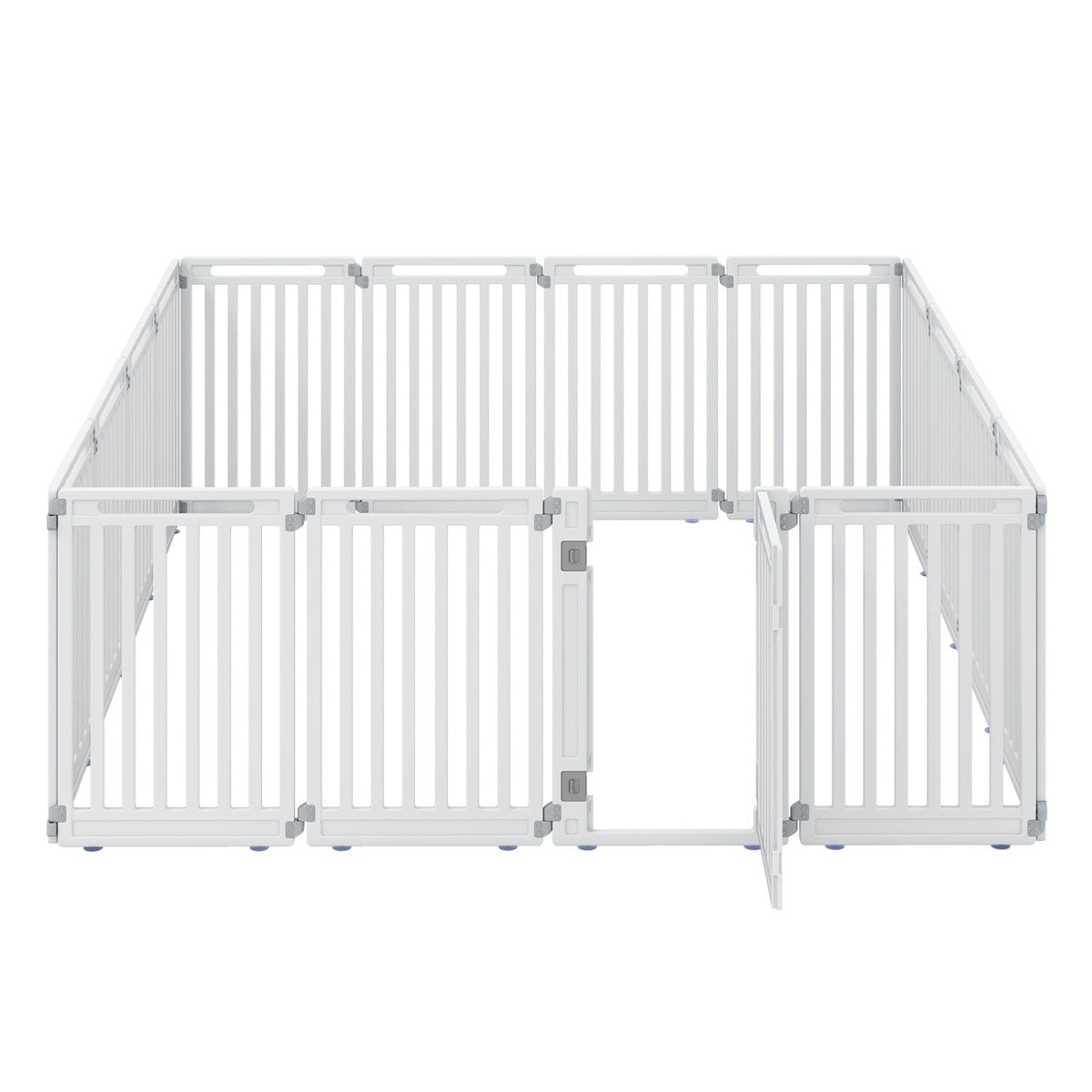 16-Panel Dog Playpen 31.5" Height Indoor Outdoor Pet Gate DirectDeals