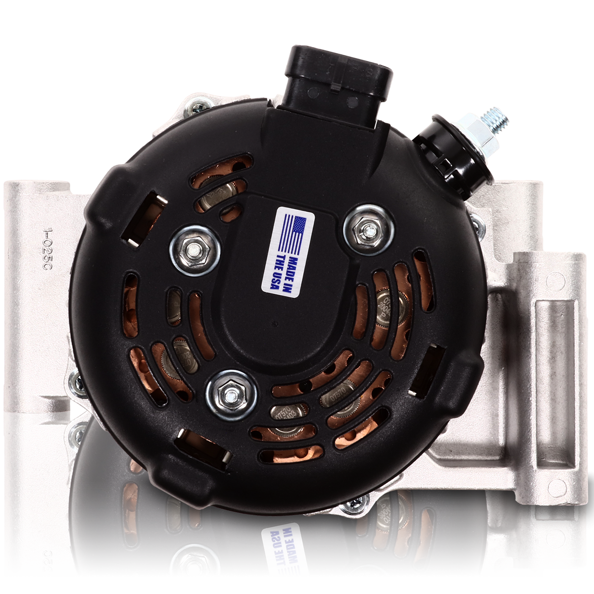 Mechman 320 Amp High Output Alternator 2002-2019 GM Ecotec 2.0L-2.4L - Single Wire Turn On