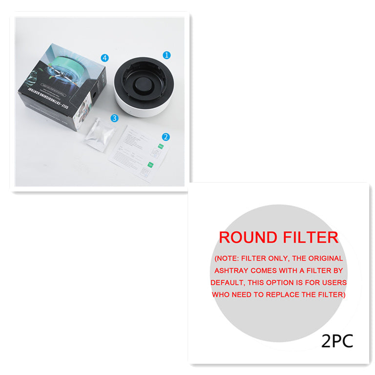 Portable Smoke Purifier Ashtray for Cars