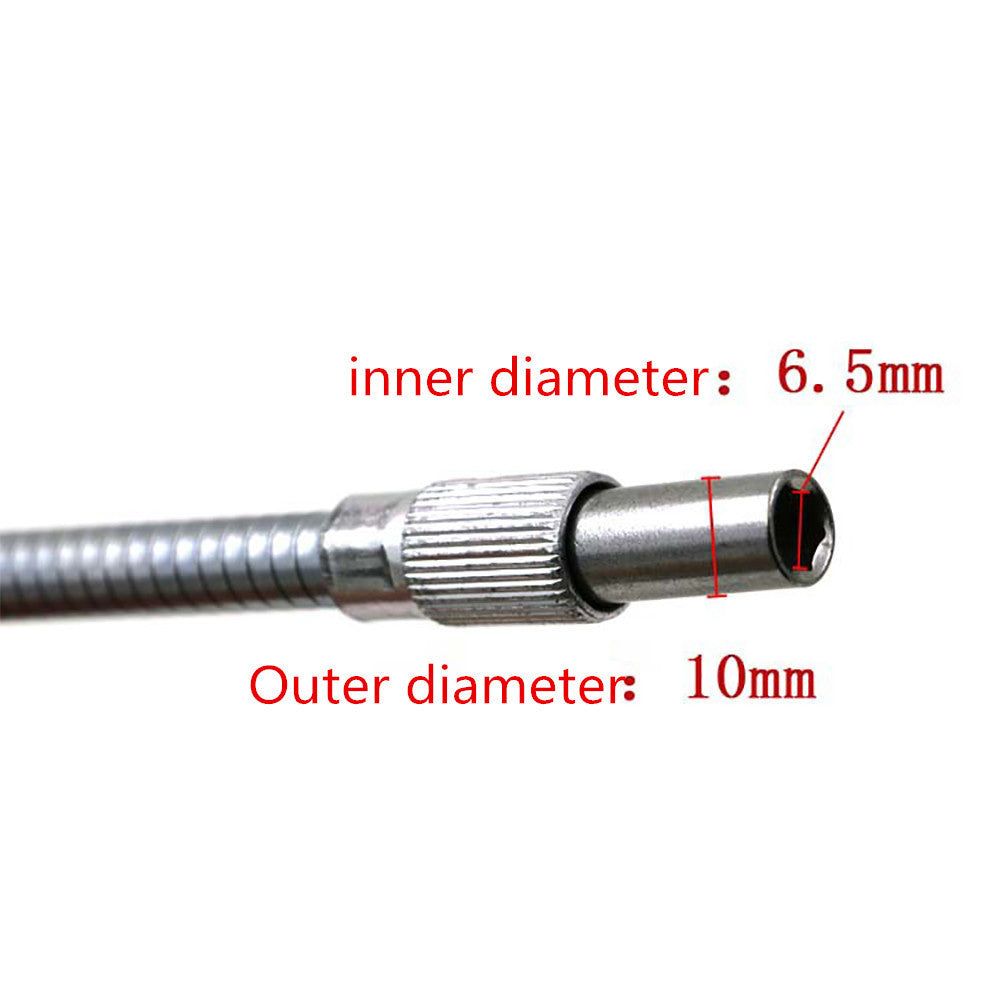 Multifunctional metal flexible shaft tool