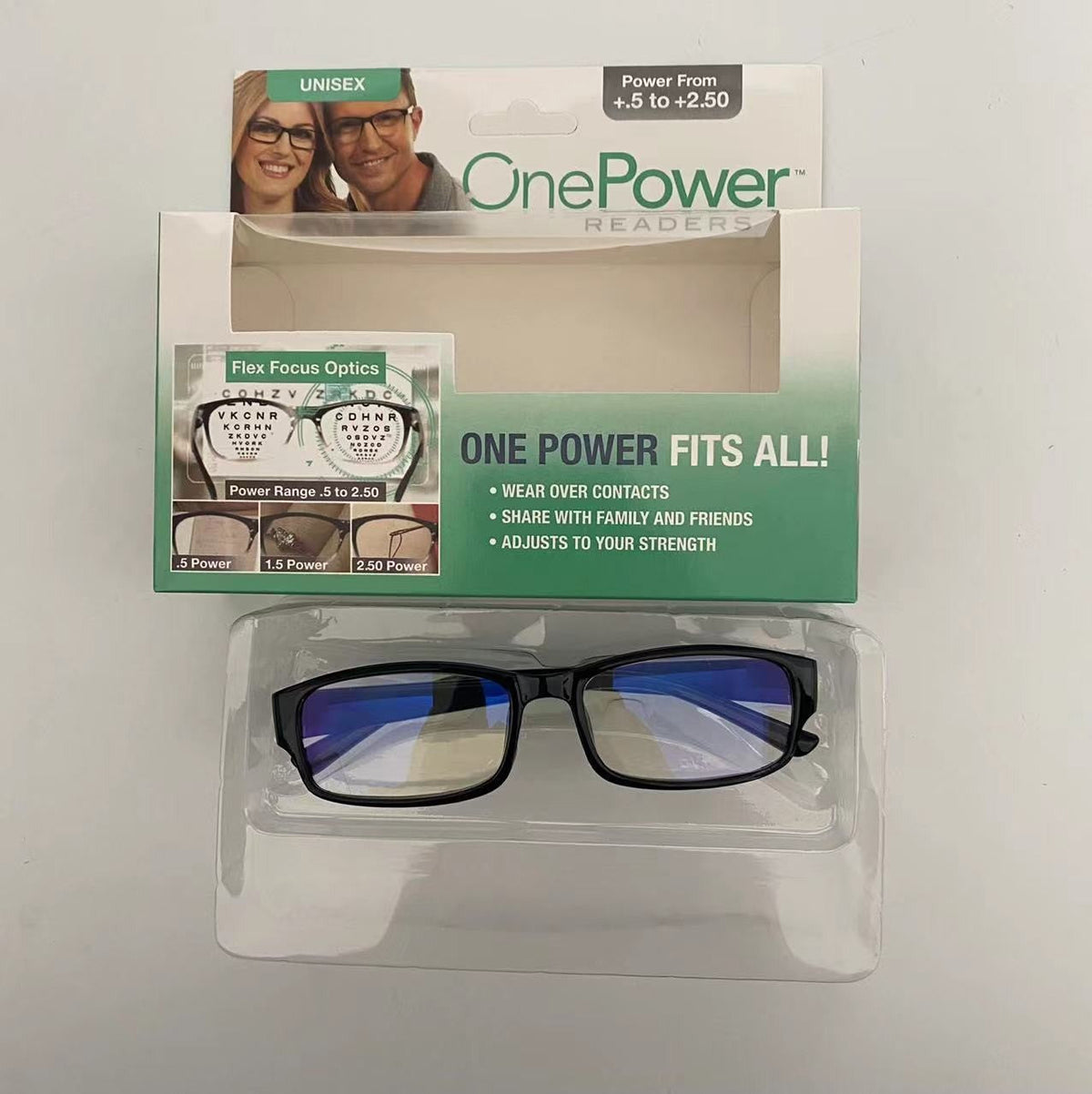 New reading glasses