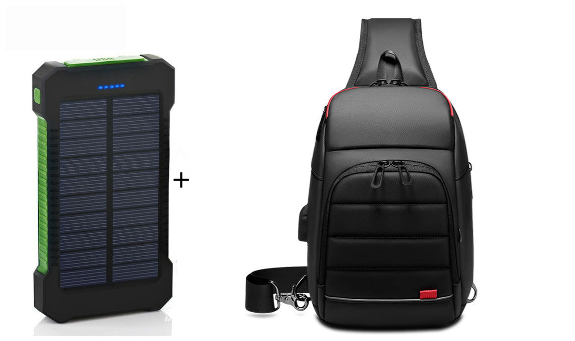 Ultra-Thin Solar Phone Charger Camping Light