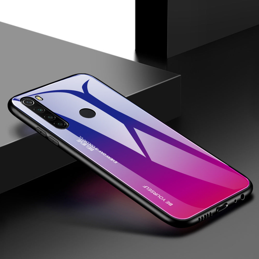 Gradient glass case