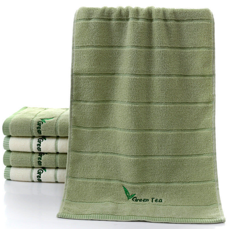 Pure Cotton 32-Strand Embroidered Face Towel
